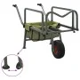 Carrito de pesca con rueda acero recubrimiento en polvo verde by vidaXL, Fishing - Ref: Foro24-94869, Price: 102,44 €, Discou...