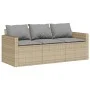Juego de sofás jardín con cojines 6 pzas ratán sintético beige by vidaXL, Garden sets - Ref: Foro24-3213553, Price: 529,69 €,...