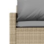 Gartensofa-Set mit 6-teiligen Kissen aus synthetischem Rattan in Beige. von vidaXL, Gartensets - Ref: Foro24-3213553, Preis: ...