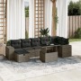 Gartensofa-Set und Kissen, 8-teilig, aus grauem Kunst-Rattan. von vidaXL, Gartensets - Ref: Foro24-3275310, Preis: 534,00 €, ...