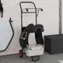 Faltbarer Sattelwagen aus schwarzem Stahl von vidaXL, Zubehör für Pferdezügel - Ref: Foro24-172503, Preis: 141,01 €, Rabatt: %