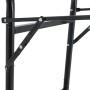 Faltbarer Sattelwagen aus schwarzem Stahl von vidaXL, Zubehör für Pferdezügel - Ref: Foro24-172503, Preis: 143,88 €, Rabatt: %