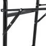Faltbarer Sattelwagen aus schwarzem Stahl von vidaXL, Zubehör für Pferdezügel - Ref: Foro24-172503, Preis: 141,01 €, Rabatt: %