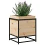 Jardinera de madera maciza de pino 40x40x50 cm by vidaXL, Pots and planters - Ref: Foro24-847018, Price: 52,34 €, Discount: %