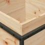 Massive Holzblumenkasten aus Kiefer 40x40x50 cm von vidaXL, Töpfe und Pflanzgefäße - Ref: Foro24-847018, Preis: 52,34 €, Raba...
