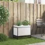 Jardinera de madera maciza de pino blanca 60x40x50 cm de vidaXL, Maceteros y jardineras - Ref: Foro24-847024, Precio: 59,25 €...