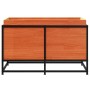 Jardinera de madera maciza pino marrón cera 80x40x50 cm by vidaXL, Pots and planters - Ref: Foro24-847030, Price: 88,27 €, Di...