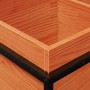 Jardinera de madera maciza pino marrón cera 80x40x50 cm by vidaXL, Pots and planters - Ref: Foro24-847030, Price: 88,27 €, Di...