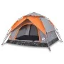 Iglu-Zelt für 3 Personen, schnelles Öffnen, grau/orange. von vidaXL, Zelte - Ref: Foro24-4004179, Preis: 86,78 €, Rabatt: %