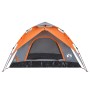 Iglu-Zelt für 5 Personen, schnelles Öffnen, grau/orange. von vidaXL, Zelte - Ref: Foro24-4004187, Preis: 107,27 €, Rabatt: %