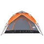 Iglu-Zelt für 5 Personen, schnelles Öffnen, grau/orange. von vidaXL, Zelte - Ref: Foro24-4004187, Preis: 111,32 €, Rabatt: %