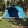 Vier-Personen-Kabinenzelt mit schnellem Aufbau, blau. von vidaXL, Zelte - Ref: Foro24-4004220, Preis: 146,37 €, Rabatt: %