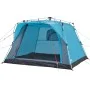 Tienda de campaña cabaña 4 personas apertura rápida azul by vidaXL, tents - Ref: Foro24-4004220, Price: 144,16 €, Discount: %