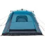 Tienda de campaña cabaña 4 personas apertura rápida azul by vidaXL, tents - Ref: Foro24-4004220, Price: 144,16 €, Discount: %