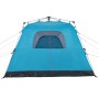 Vier-Personen-Kabinenzelt mit schnellem Aufbau, blau. von vidaXL, Zelte - Ref: Foro24-4004220, Preis: 146,37 €, Rabatt: %