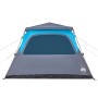 Tienda de campaña iglú 6 personas apertura rápida azul by vidaXL, tents - Ref: Foro24-4004234, Price: 180,63 €, Discount: %