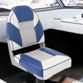 Silla de barco con respaldo alto plegable 39x43x58 cm by vidaXL, Boats - Ref: Foro24-4012132, Price: 95,28 €, Discount: %