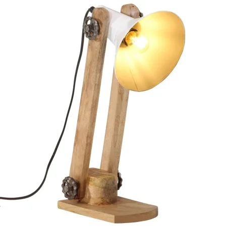 Lámpara de escritorio blanca 25 W E27 23x13x52 cm by vidaXL, Lamps - Ref: Foro24-371907, Price: 42,20 €, Discount: %