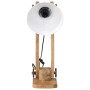 Lámpara de escritorio blanca 25 W E27 23x13x52 cm by vidaXL, Lamps - Ref: Foro24-371907, Price: 42,73 €, Discount: %