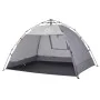 Tienda de playa 2 personas impermeable apertura rápida gris by vidaXL, tents - Ref: Foro24-4005298, Price: 66,25 €, Discount: %