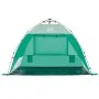 Tienda de playa 2 personas impermeable apertura rápida verde by vidaXL, tents - Ref: Foro24-4005300, Price: 67,57 €, Discount: %