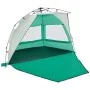 Tienda de playa 2 personas impermeable apertura rápida verde by vidaXL, tents - Ref: Foro24-4005309, Price: 77,23 €, Discount: %
