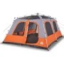 Iglu-Zelt für 10 Personen, schnelles Öffnen, grau/orange. von vidaXL, Zelte - Ref: Foro24-4004241, Preis: 327,87 €, Rabatt: %