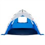 Tienda de playa 3 personas impermeable apertura rápida azul by vidaXL, tents - Ref: Foro24-4005314, Price: 66,82 €, Discount: %