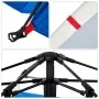 Tienda de playa 3 personas impermeable apertura rápida azul by vidaXL, tents - Ref: Foro24-4005314, Price: 67,84 €, Discount: %