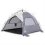 Strandzelt für 3 Personen, wasserdicht, schnell aufklappbar, grau. von vidaXL, Zelte - Ref: Foro24-4005316, Preis: 80,05 €, R...