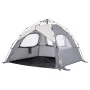 Strandzelt für 3 Personen, wasserdicht, schnell aufklappbar, grau. von vidaXL, Zelte - Ref: Foro24-4005316, Preis: 80,05 €, R...