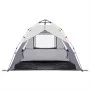 Strandzelt für 3 Personen, wasserdicht, schnell aufklappbar, grau. von vidaXL, Zelte - Ref: Foro24-4005316, Preis: 80,05 €, R...
