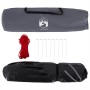 Tienda de playa 3 personas impermeable apertura rápida gris by vidaXL, tents - Ref: Foro24-4005316, Price: 74,58 €, Discount: %