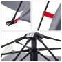 Tienda de playa 3 personas impermeable apertura rápida gris by vidaXL, tents - Ref: Foro24-4005316, Price: 74,58 €, Discount: %