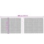 Valla de jardín de caña 400x100 cm by vidaXL, fence panels - Ref: Foro24-365748, Price: 55,50 €, Discount: %