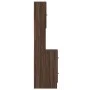 Mueble de cocina madera ingeniería marrón roble 35x50x180 cm de vidaXL, Armarios de cocina - Ref: Foro24-840764, Precio: 94,0...