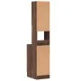 Mueble de cocina madera ingeniería marrón roble 35x50x180 cm de vidaXL, Armarios de cocina - Ref: Foro24-840764, Precio: 94,0...