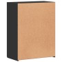 Schwarzer Aktenschrank aus Holzwerkstoff, 60 x 32 x 77,5 cm von vidaXL, Aktenschränke - Ref: Foro24-840766, Preis: 63,10 €, R...