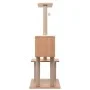 Cat scratching post with sisal scratching mat 129 cm by vidaXL, Cat furniture - Ref: Foro24-170917, Price: 113,69 €, Discount: %