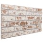 Paneles de pared 3D 10 unidades EPS rojo y blanco 100x50 cm by vidaXL, Wall covering - Ref: Foro24-4008545, Price: 197,62 €, ...