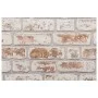 Paneles de pared 3D 10 unidades EPS rojo y blanco 100x50 cm de vidaXL, Recubrimiento de paredes - Ref: Foro24-4008545, Precio...