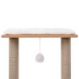 Katzenkratzbaum mit Sisal-Kratzmatte 129 cm von vidaXL, Katzenmöbel - Ref: Foro24-170917, Preis: 115,46 €, Rabatt: %