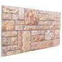 3D-Wandpaneele, 10 Stück, EPS, braun, 100x50 cm. von vidaXL, Wandverkleidung - Ref: Foro24-4008551, Preis: 227,19 €, Rabatt: %