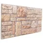 Paneles de pared 3D 10 unidades EPS marrón 100x50 cm by vidaXL, Wall covering - Ref: Foro24-4008551, Price: 221,84 €, Discoun...