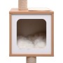 Katzenkratzbaum mit Sisal-Kratzmatte 129 cm von vidaXL, Katzenmöbel - Ref: Foro24-170917, Preis: 115,46 €, Rabatt: %