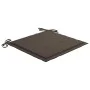 Stapelbare Gartenstühle 4 Stück aus massivem Teakholz mit Kissen von vidaXL, Gartenstühle - Ref: Foro24-3073387, Preis: 503,1...