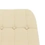 Rocking chair with cream fabric stool by vidaXL, Rocking chairs - Ref: Foro24-3097706, Price: 146,29 €, Discount: %
