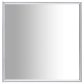 Silberner Spiegel 40x40 cm von vidaXL, Spiegel - Ref: Foro24-322729, Preis: 30,81 €, Rabatt: %