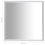 Espejo plateado 40x40 cm by vidaXL, Mirrors - Ref: Foro24-322729, Price: 30,81 €, Discount: %