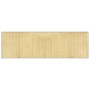 Rectangular bamboo rug light natural color 60x200 cm by vidaXL, Rugs - Ref: Foro24-376837, Price: 21,44 €, Discount: %